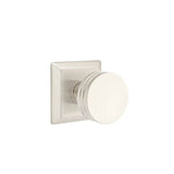 Emtek - Passage, Quincy Rosette, Bern Knob, US15 - Satin Nickel