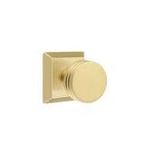 Emtek - Passage, Quincy Rosette, Bern Knob, US4 - Satin Brass
