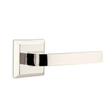 Emtek - Passage, Quincy Rosette, Breslin Lever, RH, US14 - Polished Nickel