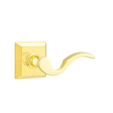 Emtek - Dummy, Quincy Rosette, Cortina Lever, US3 Lifetime - Polished Brass