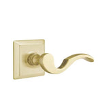 Emtek - Dummy, Quincy Rosette, Cortina Lever, US4 - Satin Brass