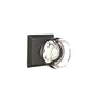 Emtek - Concealed, Passage, Quincy Rosette, Georgetown Knob, US10B - Oil Rubbed Bronze