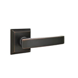 Emtek - Passage, Quincy Rosette, Geneva Lever, LH, US10B - Oil Rubbed Bronze