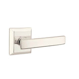 Emtek - Dummy, Quincy Rosette, Geneva Lever, US14 - Polished Nickel