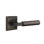 Emtek - Privacy, Quincy Rosette, Hercules Lever, LH, US10B - Oil Rubbed Bronze