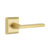 Emtek - Dummy, Quincy Rosette, Helios Lever, US4 - Satin Brass