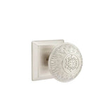 Emtek - Concealed, Passage, Quincy Rosette, Lancaster Knob, US15 - Satin Nickel