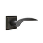 Emtek - Privacy, Quincy Rosette, Mercury Lever, LH, US10B - Oil Rubbed Bronze
