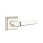 Emtek - Dummy, Quincy Rosette, Milano Lever, US14 - Polished Nickel