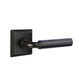 Emtek - Passage, Quincy Rosette, Manning Lever, LH, US10B - Oil Rubbed Bronze