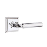 Emtek - Concealed, Privacy, Quincy Rosette, Manning Lever, US26 - Polished Chrome