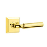 Emtek - Concealed, Privacy, Quincy Rosette, Manning Lever, US3 Lifetime - Polished Brass
