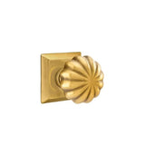 Emtek - Privacy, Quincy Rosette, Melon Knob, US7 - French Antique