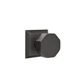 Emtek - Privacy, Quincy Rosette, Octagon Knob, US10B - Oil Rubbed Bronze