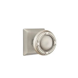Emtek - Dummy, Quincy Rosette, Ribbon and Reed Knob, US15A - Pewter