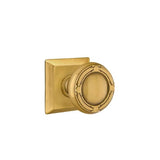 Emtek - Passage, Quincy Rosette, Ribbon and Reed Knob, US7 - French Antique