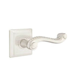 Emtek - Passage, Quincy Rosette, Rope Lever, LH, US15 - Satin Nickel