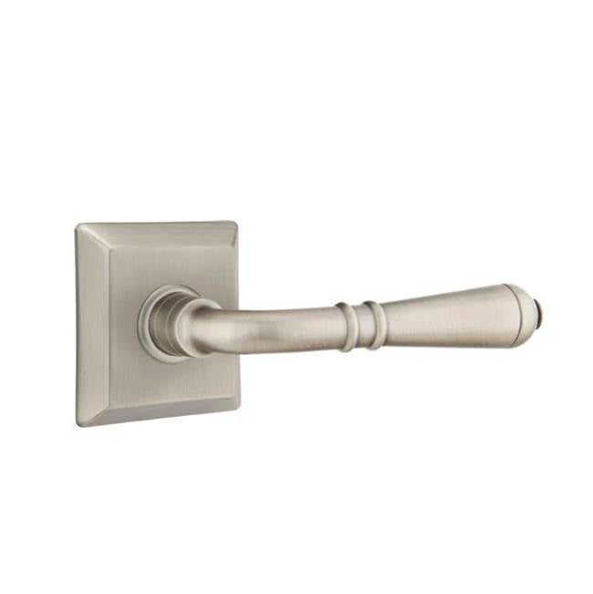 Emtek - Passage, Quincy Rosette, Turino Lever, LH, US15A - Pewter