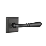 Emtek - Passage, Quincy Rosette, Turino Lever, LH, US19 - Flat Black