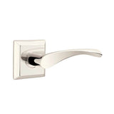 Emtek - Privacy, Quincy Rosette, Triton Lever, LH, US14 - Polished Nickel