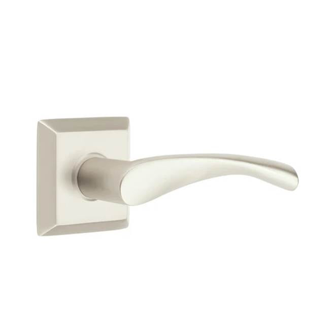Emtek - Passage, Quincy Rosette, Triton Lever, RH, US15 - Satin Nickel