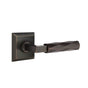 Emtek - Dummy, Quincy Rosette US10B, L-Square Stem US10B, Tribeca Handle US10B - Oil Rubbed Bronze