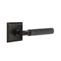 Emtek - Concealed Fastener Passage, Quincy Rosette US10B, R-Bar Stem US10B, Knurled Handle US10B - Oil Rubbed Bronze