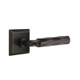 Emtek - Passage, Quincy Rosette US10B, R-Bar Stem US10B, Tribeca Handle US10B LH - Oil Rubbed Bronze