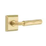Emtek - Passage, Quincy Rosette US4, R-Bar Stem US4, Tribeca Handle US4 LH - Satin Brass