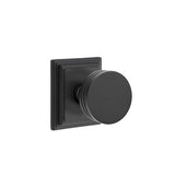 Emtek - Dummy, Wilshire Rosette, Bern Knob, US19 - Flat Black