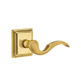 Emtek - Privacy, Wilshire Rosette, Cortina Lever, RH, US7 - French Antique