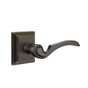 Emtek - Passage, Wilshire Rosette, Coventry Lever, LH, US10B - Oil Rubbed Bronze