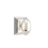 Emtek - Passage, Wilshire Rosette, Egg Knob, US14 - Polished Nickel