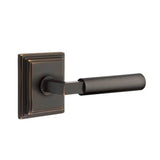 Emtek - Passage, Wilshire Rosette, Hercules Lever, RH, US10B - Oil Rubbed Bronze