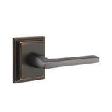 Emtek - Concealed, Passage, Wilshire Rosette, Helios Lever, US10B - Oil Rubbed Bronze
