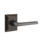 Emtek - Concealed, Passage, Wilshire Rosette, Helios Lever, US10B - Oil Rubbed Bronze