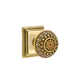 Emtek - Passage, Wilshire Rosette, Lancaster Knob, US7 - French Antique