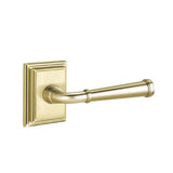 Emtek - Dummy, Wilshire Rosette, Merrimack Lever, US4 - Satin Brass