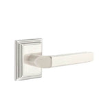 Emtek - Dummy, Wilshire Rosette, Milano Lever, US15 - Satin Nickel