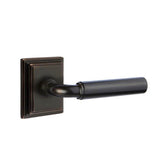 Emtek - Passage, Wilshire Rosette, Manning Lever, LH, US10B - Oil Rubbed Bronze