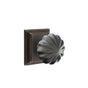 Emtek - Passage, Wilshire Rosette, Melon Knob, US10B - Oil Rubbed Bronze