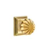 Emtek - Concealed, Privacy, Wilshire Rosette, Melon Knob, US7 - French Antique