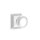 Emtek - Dummy, Wilshire Rosette, Norwich Knob, US26 - Polished Chrome