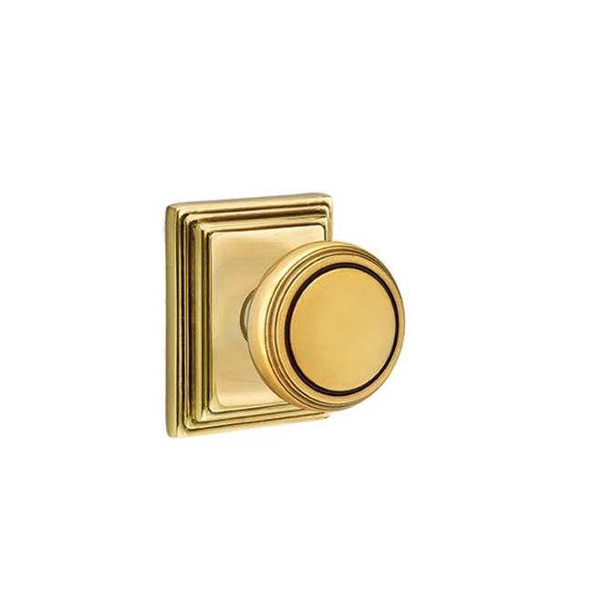 Emtek - Privacy, Wilshire Rosette, Norwich Knob, US7 - French Antique