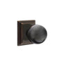 Emtek - Concealed, Passage, Wilshire Rosette, Orb Knob, US10B - Oil Rubbed Bronze