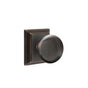 Emtek - Concealed, Privacy, Wilshire Rosette, Providence Knob, US10B - Oil Rubbed Bronze