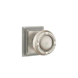 Emtek - Passage, Wilshire Rosette, Ribbon and Reed Knob, US15A - Pewter