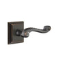 Emtek - Passage, Wilshire Rosette, Rope Lever, RH, US10B - Oil Rubbed Bronze