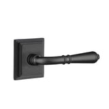 Emtek - Concealed, Passage, Wilshire Rosette, Turino Lever, US19 - Flat Black