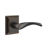 Emtek - Concealed, Privacy, Wilshire Rosette, Triton Lever, US10B - Oil Rubbed Bronze